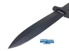 COLD STEEL 80NTP Cuchillo Manopla CHAOS DOUBLE EDGE Acero SK-5