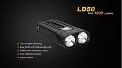 FENIX Linterna Tactica LD50 1800 Lumens