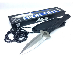 COLD STEEL 49NDE Cuchillo Puñal HIDE OUT Acero AUS-8A
