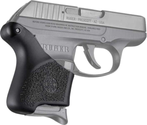 HOGUE Cachas de Goma Pistola Ruger LCP 380 MADE IN USA #18100