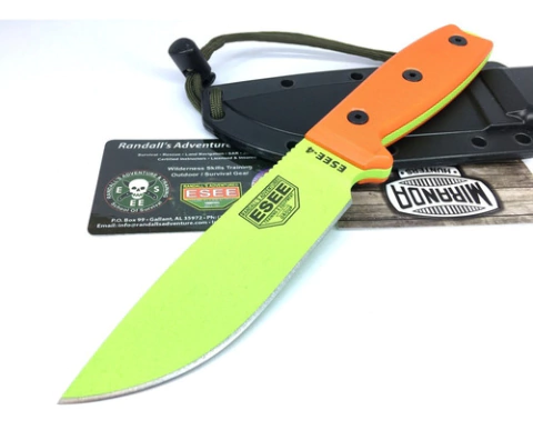 ESEE Cuchillo Bushcfrat 4p-vg Venom Green Original MADE IN USA