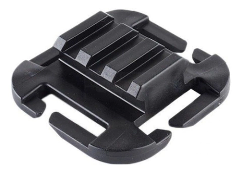 Base Picatinny de Mira Linterna Se Adapta a Correa Y Molle