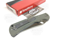 SPYDERCO Navaja J D SMITH C58GPFG MADE IN JAPAN