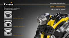 FENIX Linterna Bicicleta Ciclismo Bt20 750 Lumen