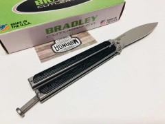 BRADLEY Navaja Mariposa Balisong KIMURA Green MADE IN USA