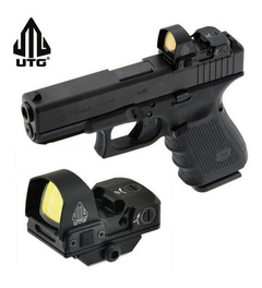 Combo Mira De Punto Holografica Utg 4moa Con Montaje Glock