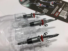 ALLEN Puntas Flecha De Caza BLOODRUSH 3 Hojas 100gr Pack X 3
