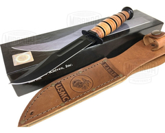 KA-BAR Cuchillo 1250 SHORT USMC Original MADE IN USA
