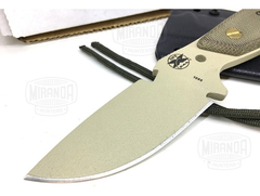 DPX Cuchillo Bushcfraft Rowen Dpx Hest Tan Original MADE IN USA