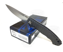 ZT ZERO TOLERANCE Navaja 0452CF Sinkevich Fibra Carbono Titanio MADE IN USA