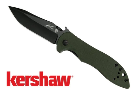 KERSHAW Navaja Emerson Wave CQC-5K Filo Liso ORIGINAL