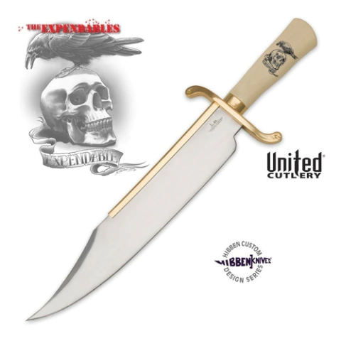 UNITED Cuchillo Bowie de Pelicula Expendables Indestructibles ORIGINAL