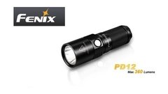 FENIX Linterna Tactica PD-12 de 360 Lumens