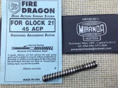 FIRE DRAGON Guia Resorte Reduce Retroceso GLOCK 21 Gen 3