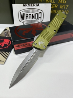 MICROTECH Navaja OTF COMBAT TROODON D/E 142-10APOD MADE IN USA