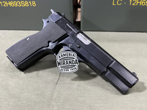 Pistola FM Browning HI POWER Cal. 9mm USADA