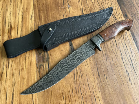 Cuchillo Artesanal Custom Fabian Luis Zanassi ORIGINAL