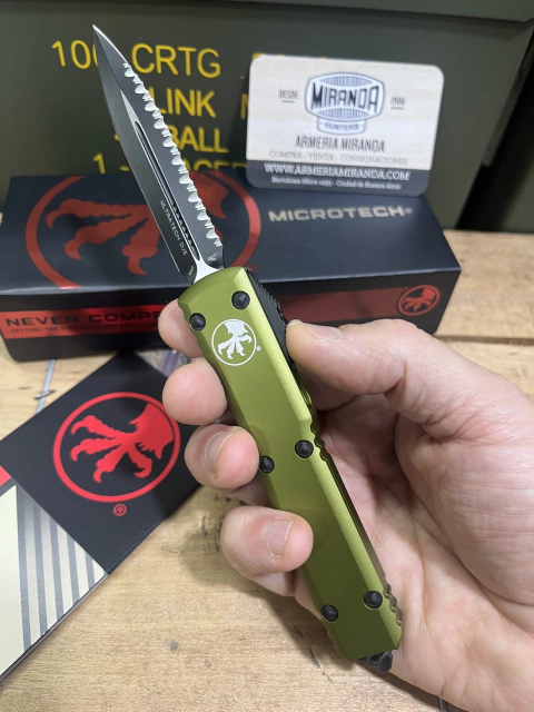 MICROTECH Navaja OTF ULTRATECH D/E 122-3OD MADE IN USA