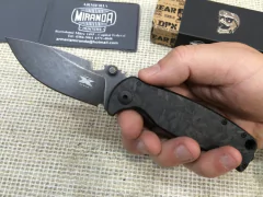 DPX HEST Navaja Shred Carbon Fiber Titanium MADE IN USA