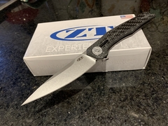 ZT ZERO TOLERANCE Navaja 0707 Titanio y Fibra de Carbono MADE IN USA