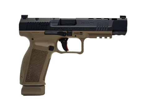 PISTOLA CANIK 9MM METE SFX 5.2″ OR 18/20T BLACK/FDE