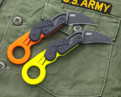 CRKT Navaja Karambit Kerambit PROVOKE ORANGE ORIGINAL