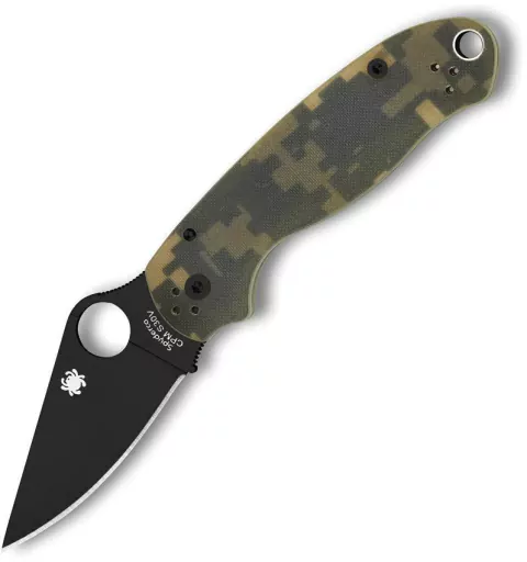 SPYDERCO Navaja PARA MILITARY 3 CAMO BLACK C223GPCMOBK