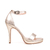 Sandalia Agnes en Cuero Metalizado - comprar online