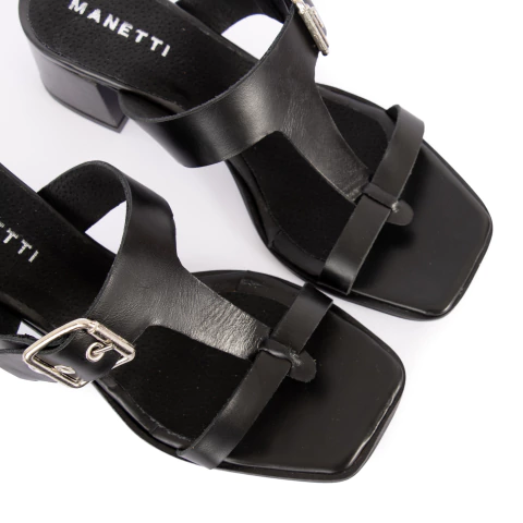 Sandalia Calypso en cuero liso - comprar online