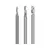 Juego 3 Piezas Fresas Hrc55 Para Router Cnc