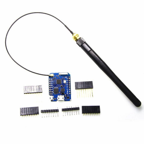 Wemos D1 Mini Pro Esp8266 Wifi + Cable Y Antena