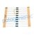 1r Resistencia 1% 1/8w Metal Film E24 Dip 1ohm