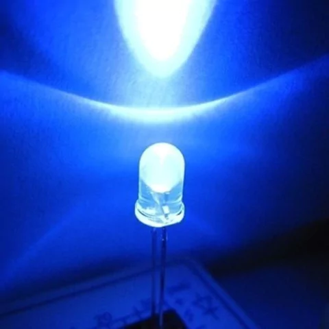 Led Azul 5mm Alto Brillo