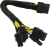 Cable Pcie Splitter Mallado 8 Pines A 6+2 Minería