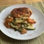 Suprema Rellena de Jamon y Queso con Wok de Vegetales. en internet