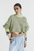 SWEATER CROP RETICULADO