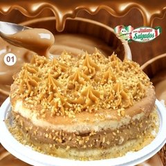 Torta Naked Doce de Leite