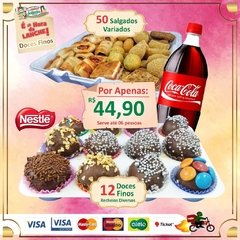 É a Hora do Lanche com Doces Finos