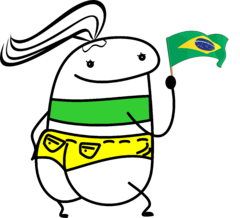 Super Combo Tema do Flork tema do BRASIL - Torta 1kg - Feminino (Tema a escolha do cliente) - comprar online