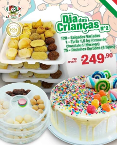 Promoção Dia Das Crianças N°02 - Torta 1,5kg - Creme Chocolate