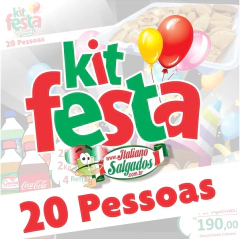 Kit Festa 20 Pessoas - Torta 2kg - comprar online