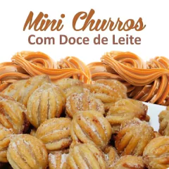Mini Churros Doce de Leite
