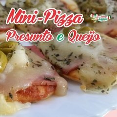 Mini Pizza Presunto com Queijo