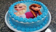 Imagem do Feminino - Torta com Papel de Arroz - Tema da sua festa