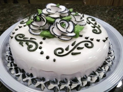 Torta 15 Anos ou Casamento - Aniversário (Cor a escolha) - comprar online