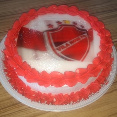 Aniversário com meu time Campeão - Nacionais ou Internacionais - Torta com Papel de Arroz - (Time a escolha do cliente) - comprar online