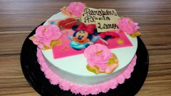 Feminino - Torta com Papel de Arroz - Tema da sua festa - comprar online