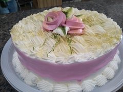 Torta Modelo Aniversário de 15 anos e Casamento