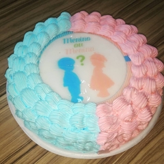 Imagem do Feminino - Torta com Papel de Arroz - Tema da sua festa