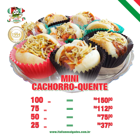 Mini Cachorro Quente (Natural) - por encomenda | Coffee Break